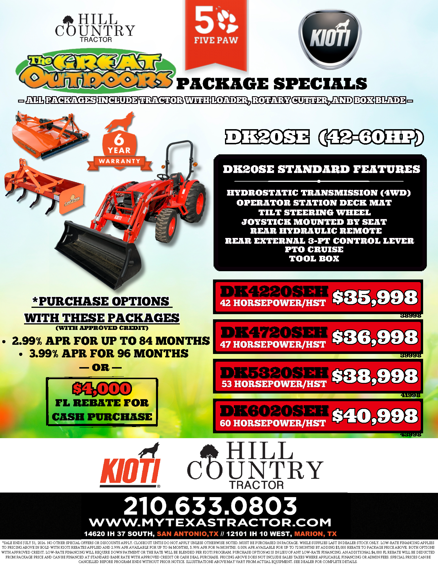 Great Outdoors DKSE